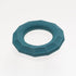 Zippy Paws ZippyTuff Squeaky Ring Fetch Dog Toy - Teal - Medium  