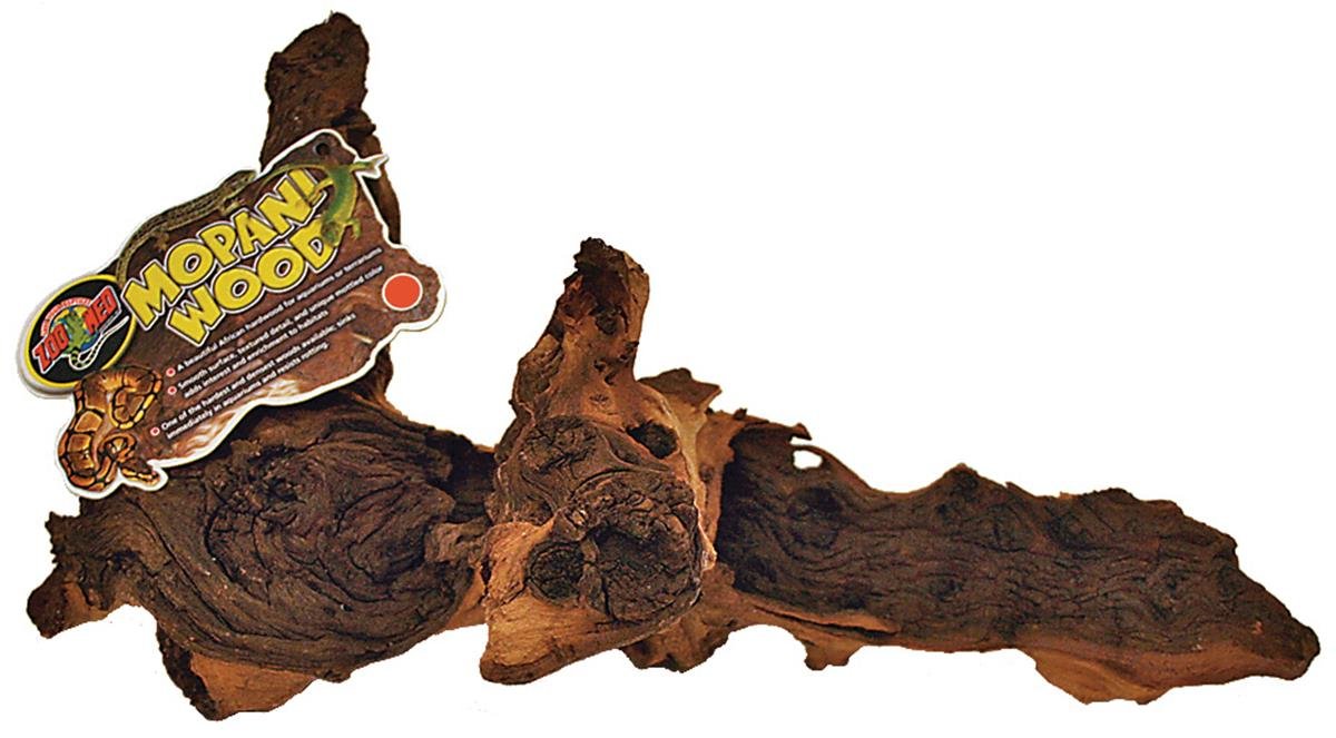 Zoo Med Laboratories Natural African Mopani Wood Terrarium and Aquarium Décor - Small - 6-8" Inches  