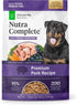 Ultimate Pet Nutrition Nutra Complete Premium Pork and Antioxidants Freeze-Dried Raw Dog Food 48 Ounce