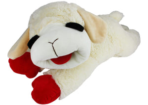 Multipet Lamb Chop Squeaky and Plush Dog Toy - Large - 24" Inches