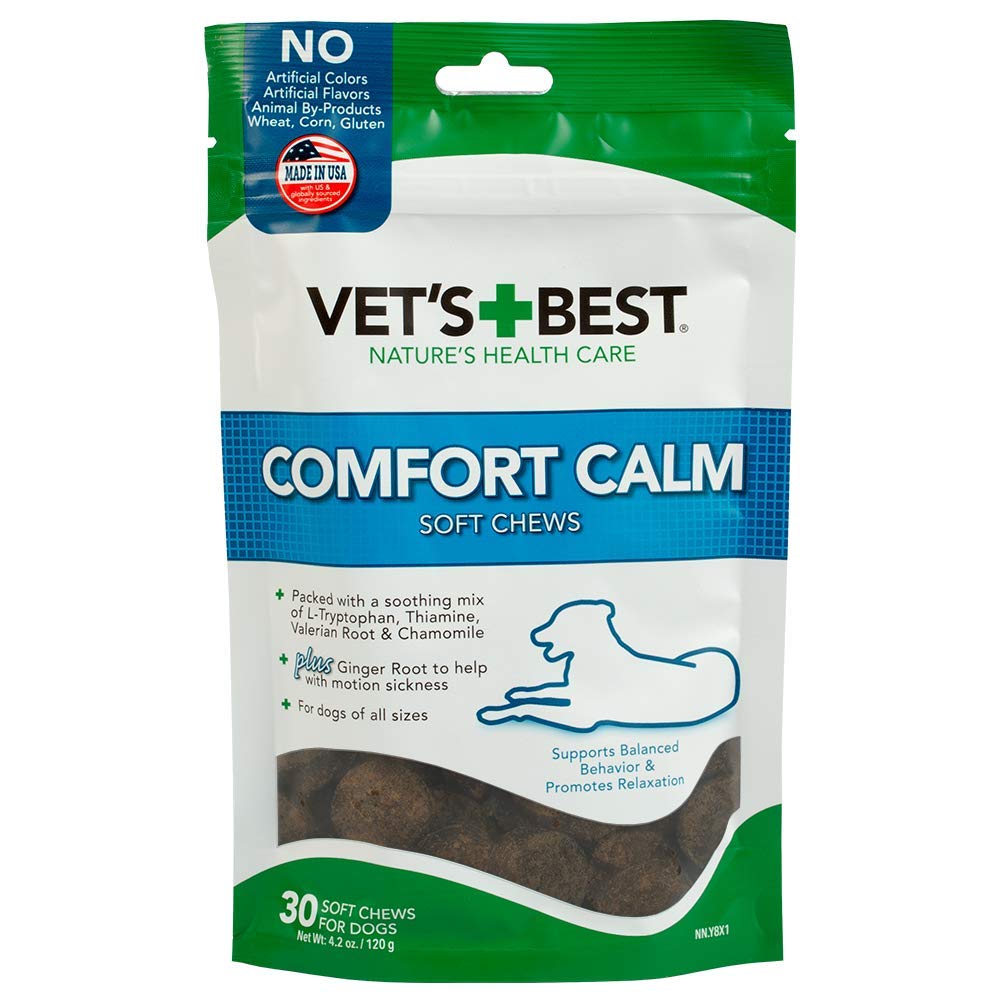 Vet's Best Comfort Calm Soft Chew Dog Supplements - 4.2 Oz - 30 Count  