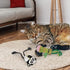 Kong Scrattles Duos Panda and Bamboo Crinkle and Rattle Catnip Cat Toy - 2 Pack
