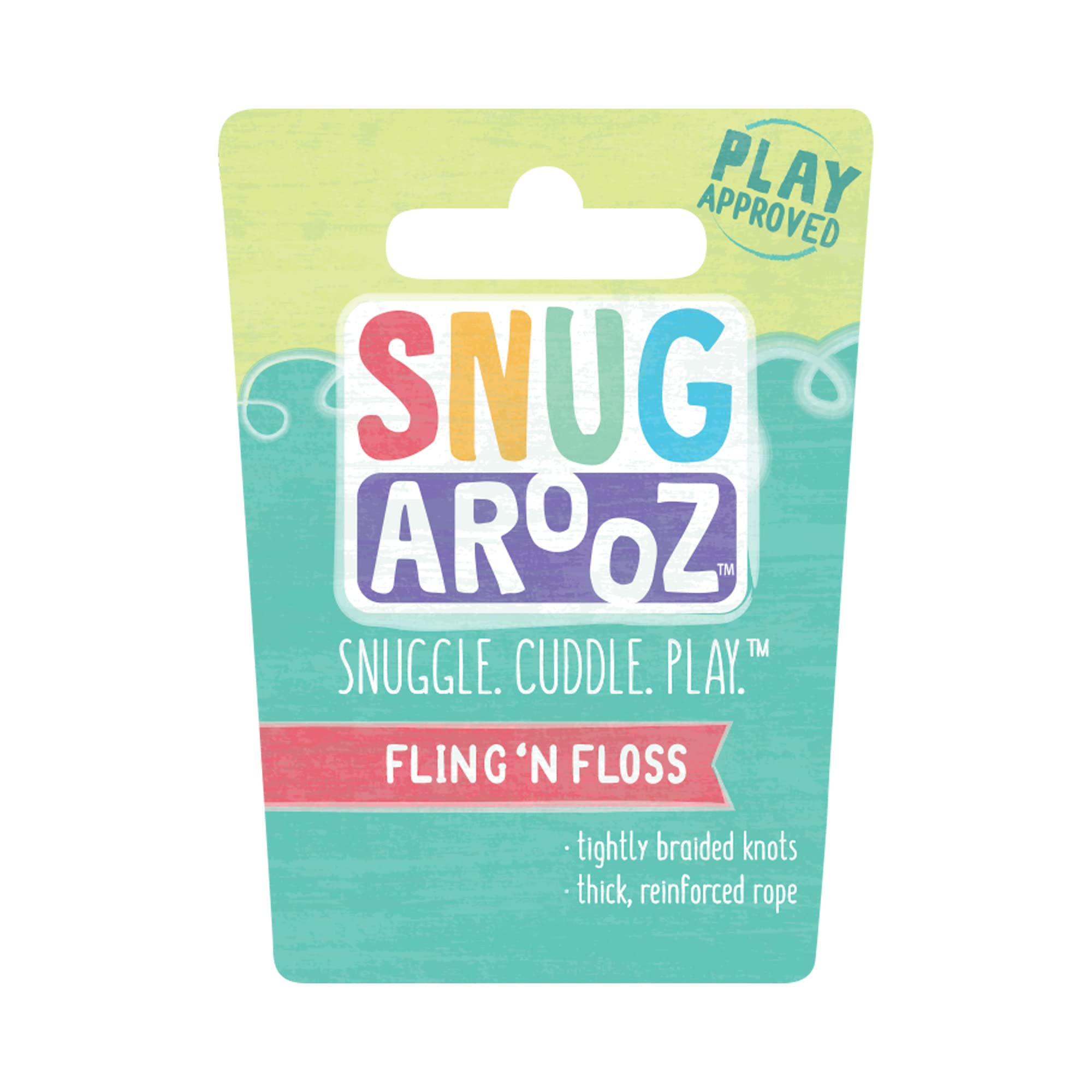 Snugarooz Fling N' Floss Rope and Tug Dog Toy - Assorted - 22