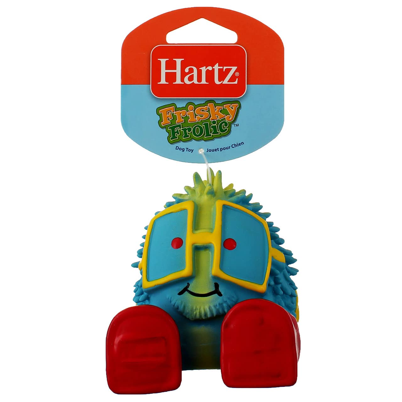 Hartz Mountain Frisky Frolic Latex Rubber Dog Toy  