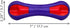 Kong Duets Duos Lightweight Bouncing Bone Multi-Surfaced Squeak and Fetch Rubber Dog Toy - Medium
