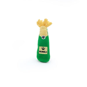 Zippy Paws Catnip Bubbly Bottle Plush Catnip Cat Toy - Small