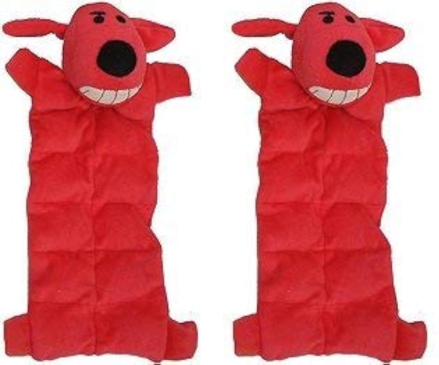 Multipet Loofa Squeaky Mat and Plush Dog Toy - 12" Inches  