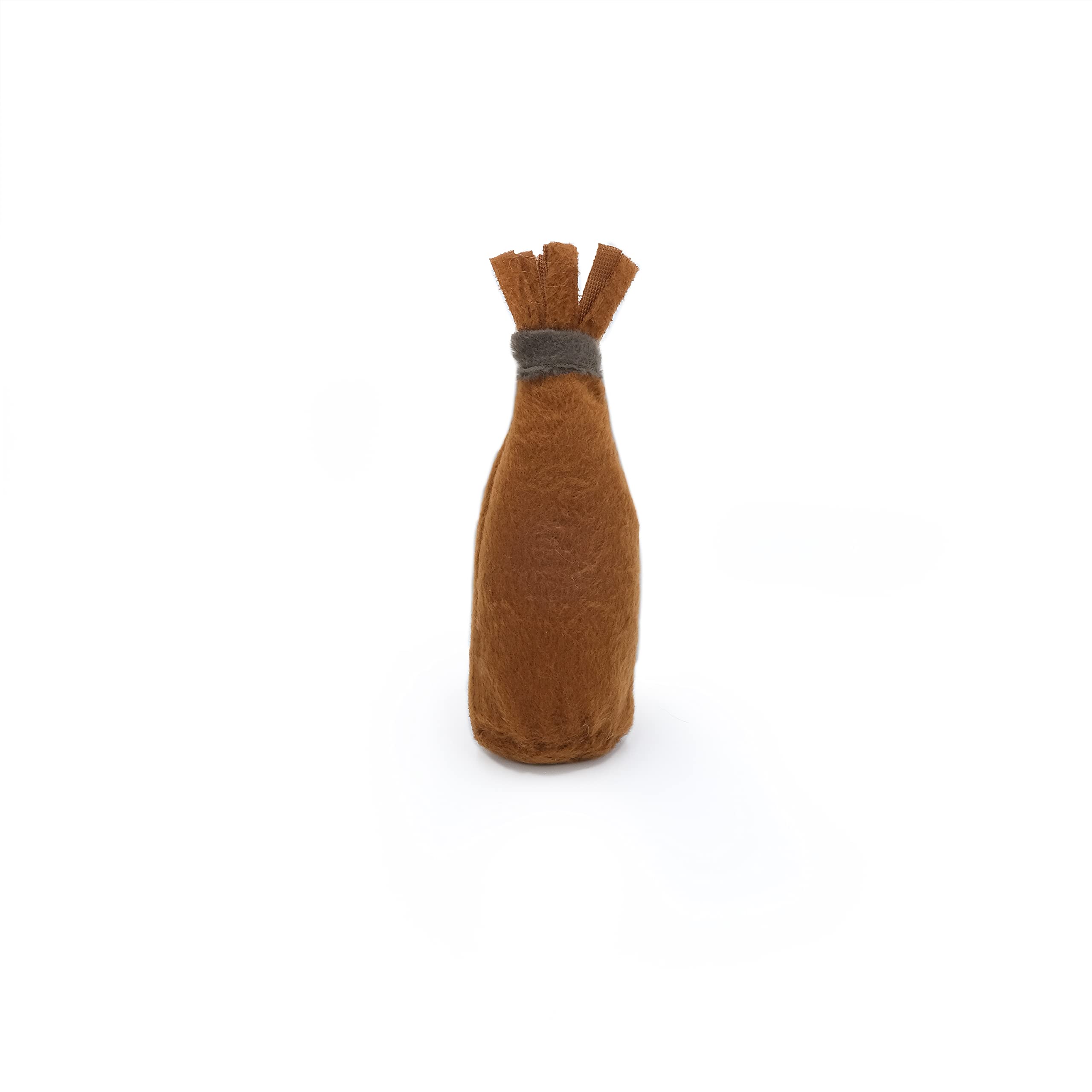 Zippy Paws Catnip Whisky Bottle Plush Catnip Cat Toy - Small  