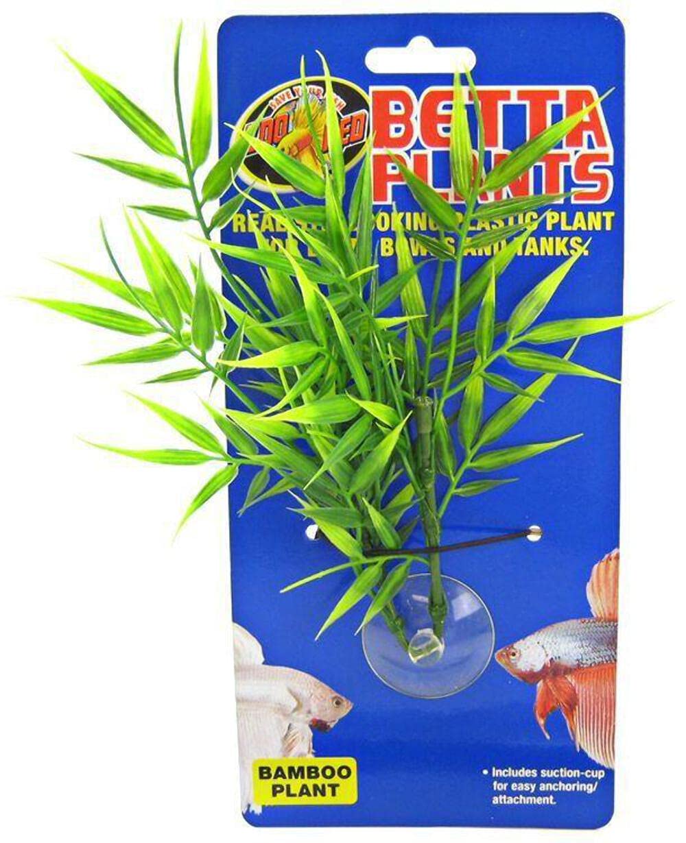 Zoo Med Laboratories Betta Bamboo Plastic Plant Aquarium Décor  