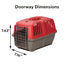 Midwest Spree Hard-Sided Travel Cat and Dog Kennel Carrier - Red - 19" X 12.7" X 12.7" Inches  