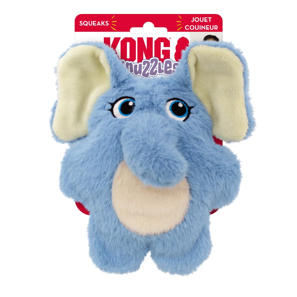 Kong Snuzzles Kiddo Sloth Squeak and Plush Dog Toy - Small  