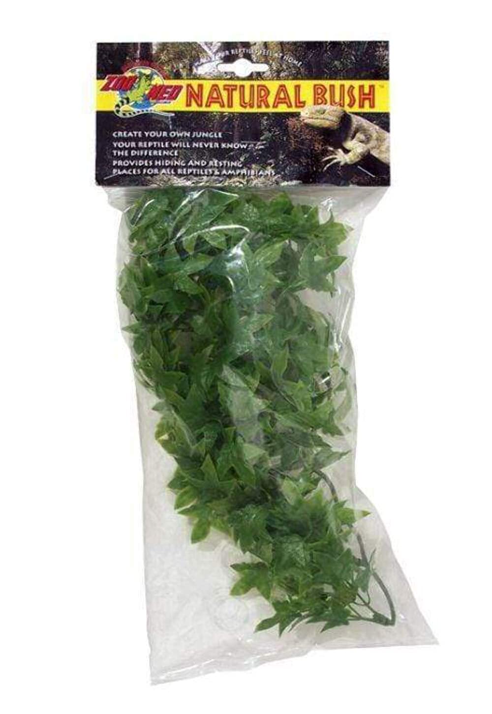 Zoo Med Laboratories Natural Bush Congo Ivy Plastic Plant Aquarium and Terrarium Décor - Small  