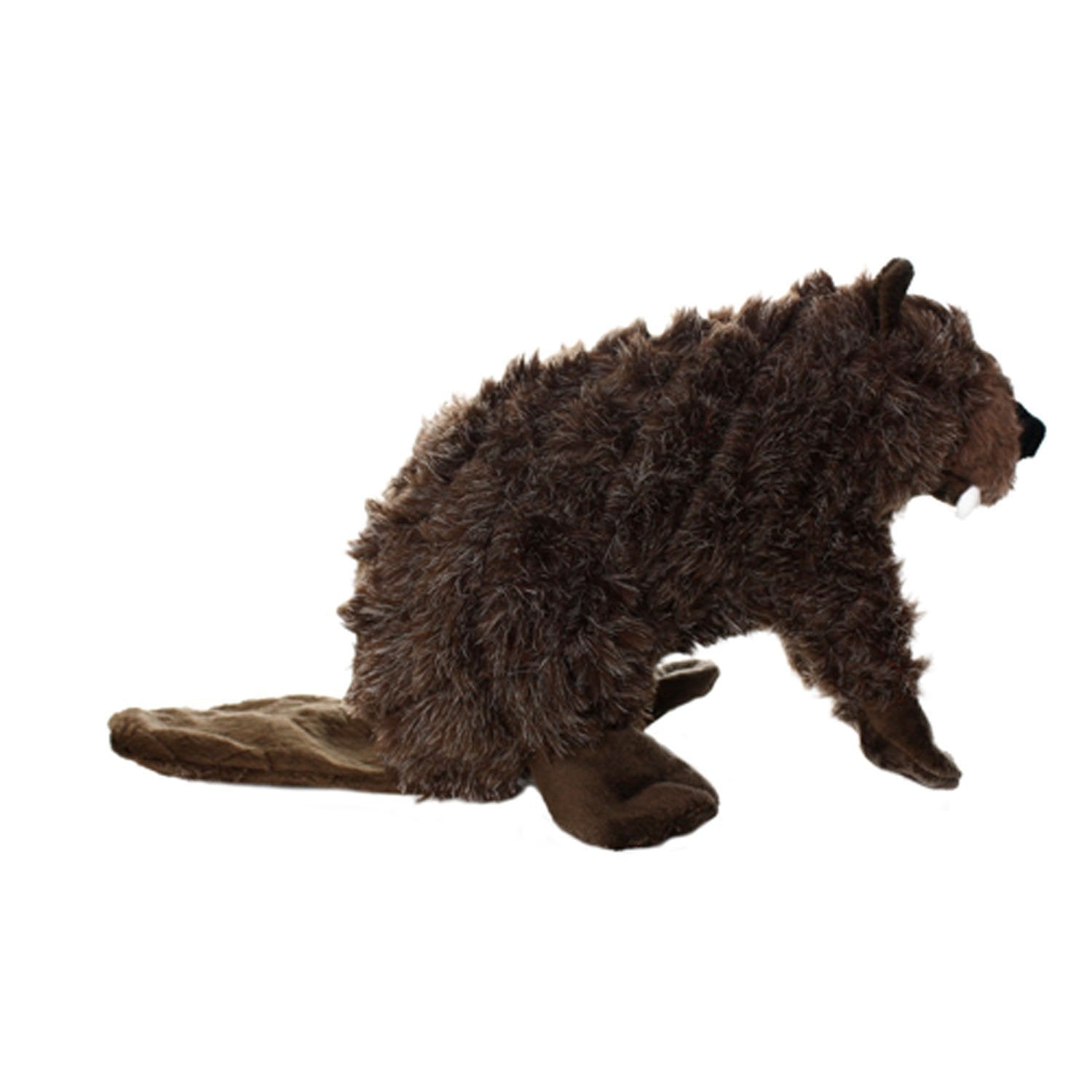 Tuffy's Mighty Nature Benny The Beaver Float and Squeak Plush Dog Toy  