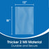 MDT Packaging Poly Fish Bag - 12X24 In - 500 Count  