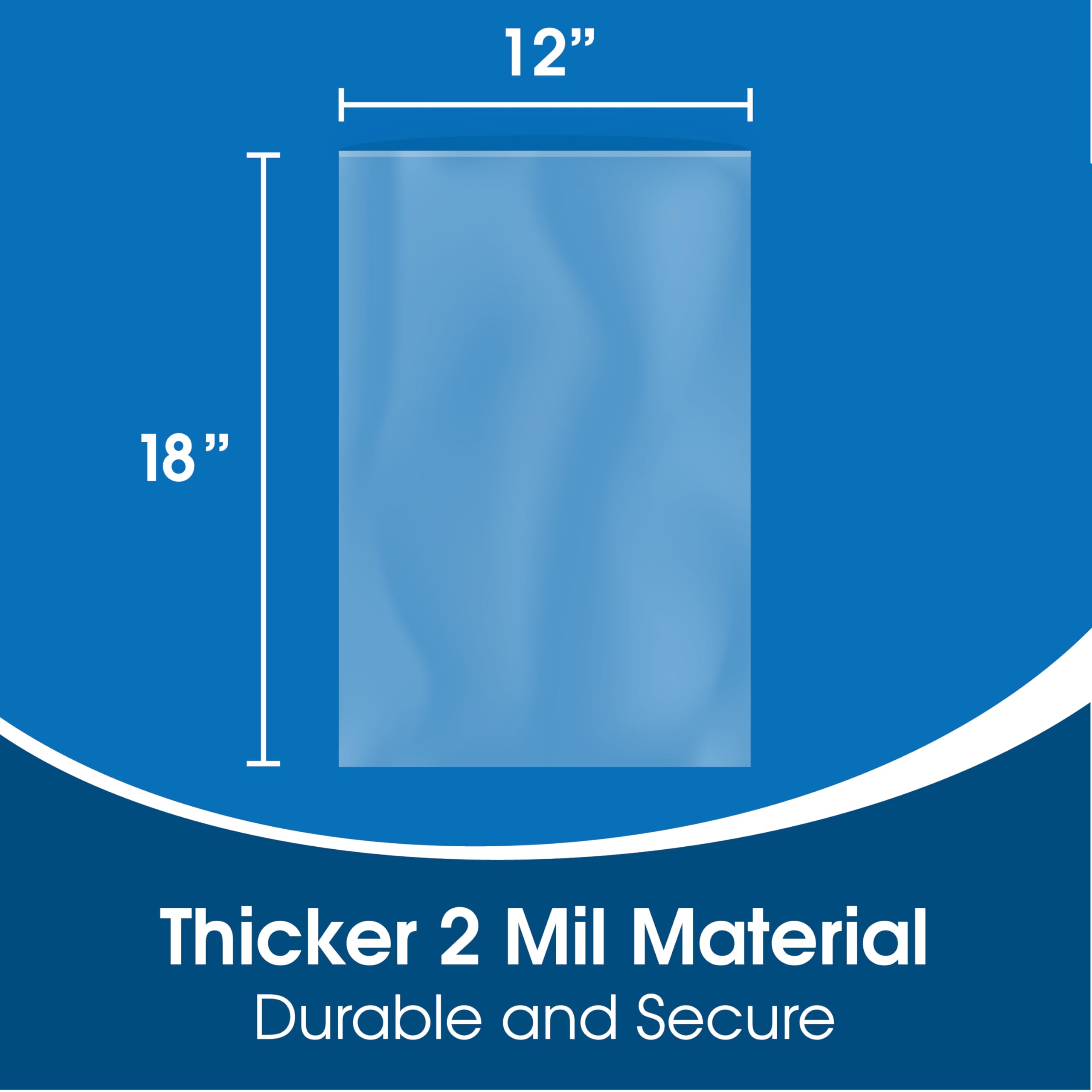 MDT Packaging Poly Fish Bag - 12X20