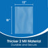 MDT Packaging Poly Fish Bag - 12X20" In - 500 Count  