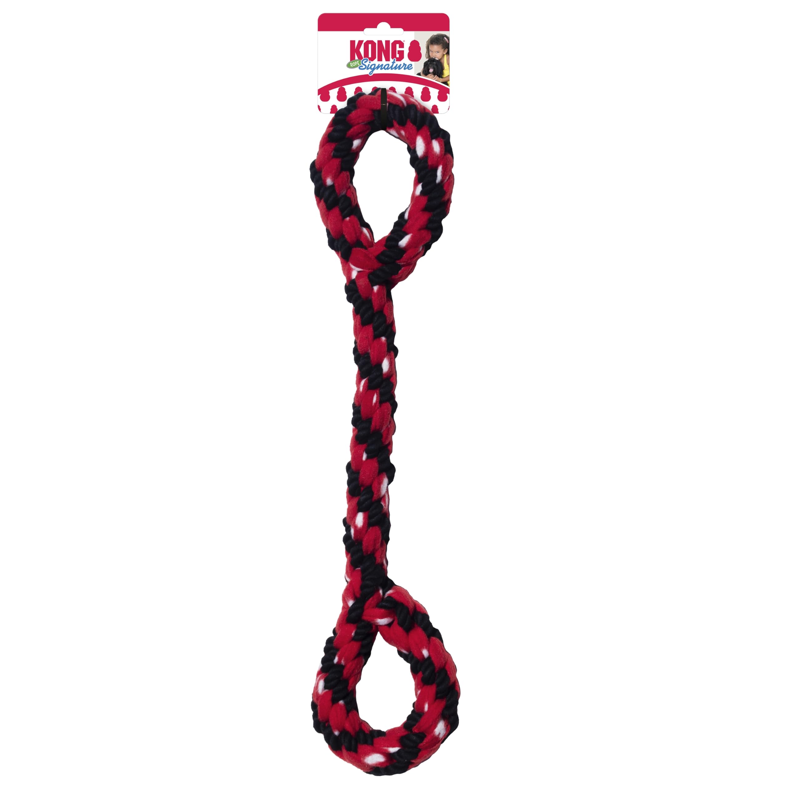 Kong Signature Double Tug Rope Dog Toy - 22