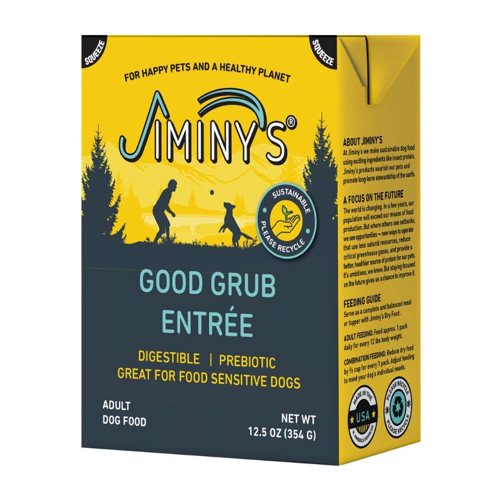 Jiminy's Good Grub with Oats and Sweet Potato Canned Dog Food - 12.5 Oz - Case of 6  