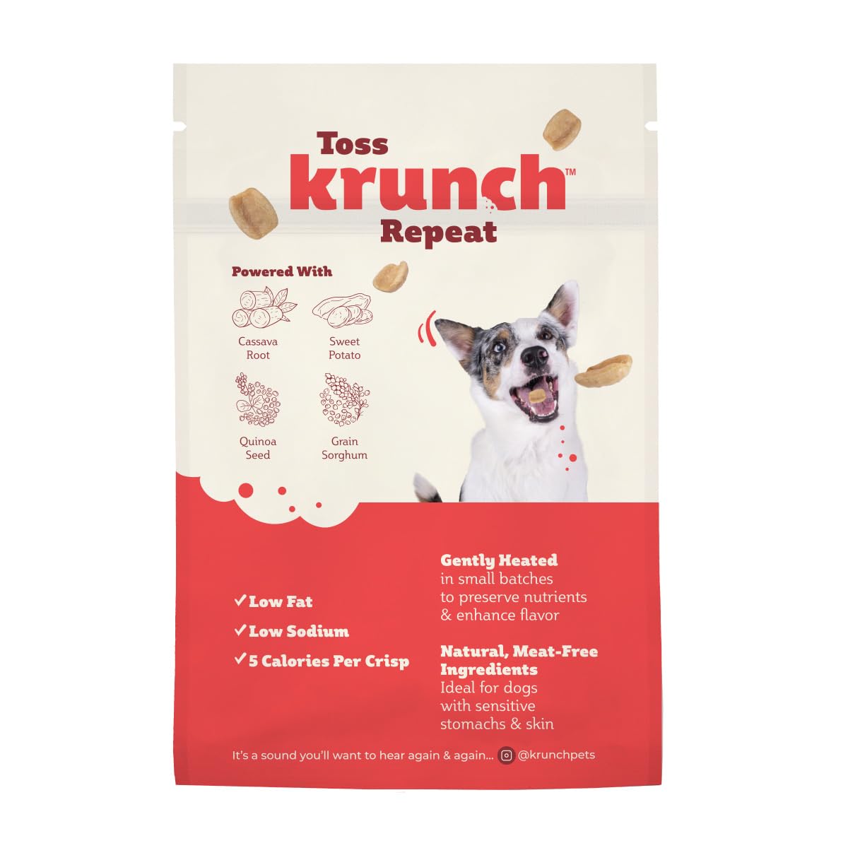 LIQ USA Krunch Honey Butter Biscuits and Crunchy Dog Treats - 3.25 Oz  