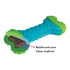 Kong Holiday CoreStrength Durable Dental Textured Bone Rubberized Dog Toy - Medium/Large  