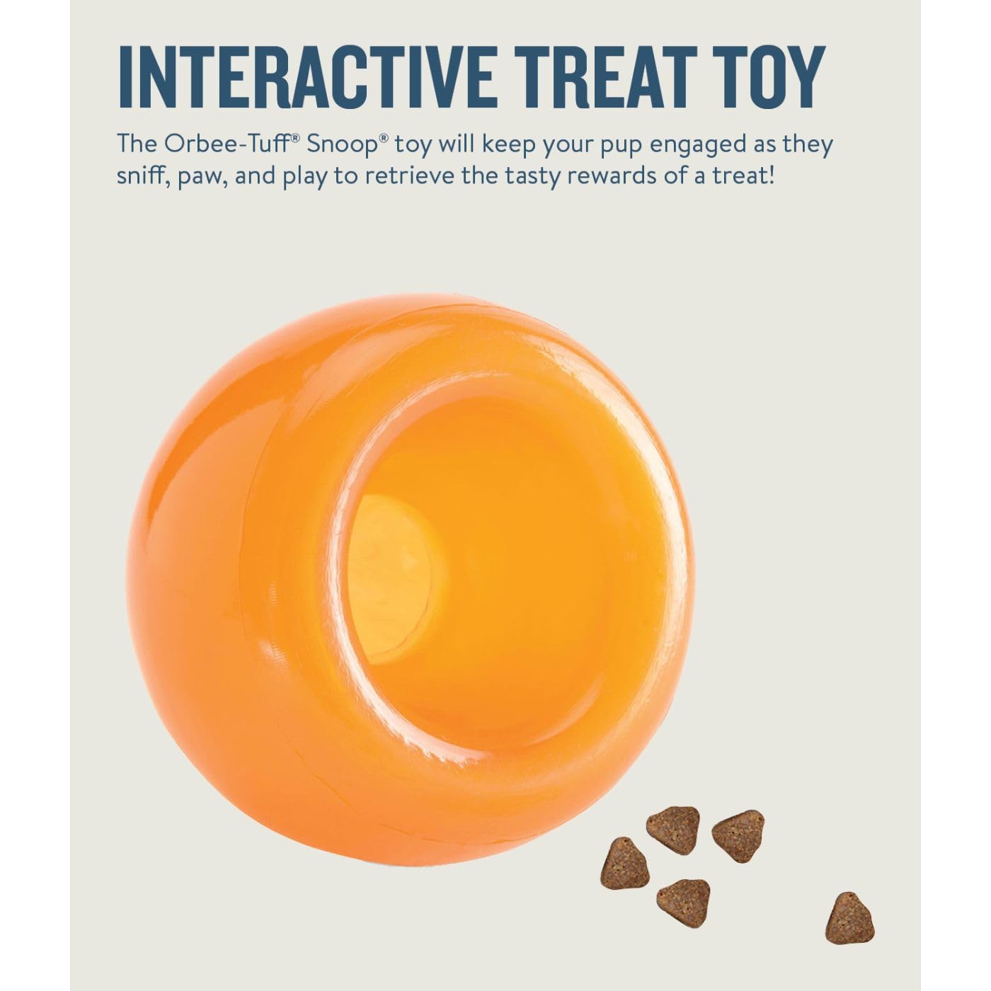 Outward Hound Planet Dog Orbee Tuff Snoop Interactive Treat Dispensing Dog Toy - Large  