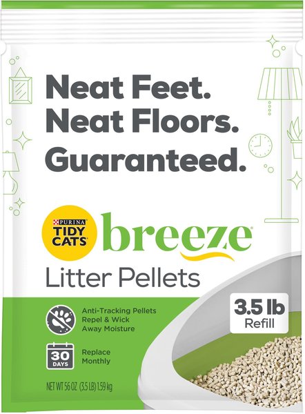 Purina Tidy Cats Breeze Scented Dust-Free Multi-Cat Litter - 3.5 Lbs - Case of 6  