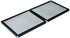 Exo Terra Hinged Door Terrarium Screen Cover - Black - 60 Gallon