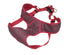 Coastal Comfort Soft Sport Wrap Adjustable Mesh Dog Harness - Gray/Red - Medium - 22-28 Inch