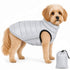 Pet Life ® 'Pursuit' Quilted Ultra-Plush Thermal Dog Jacket Gray X-Small