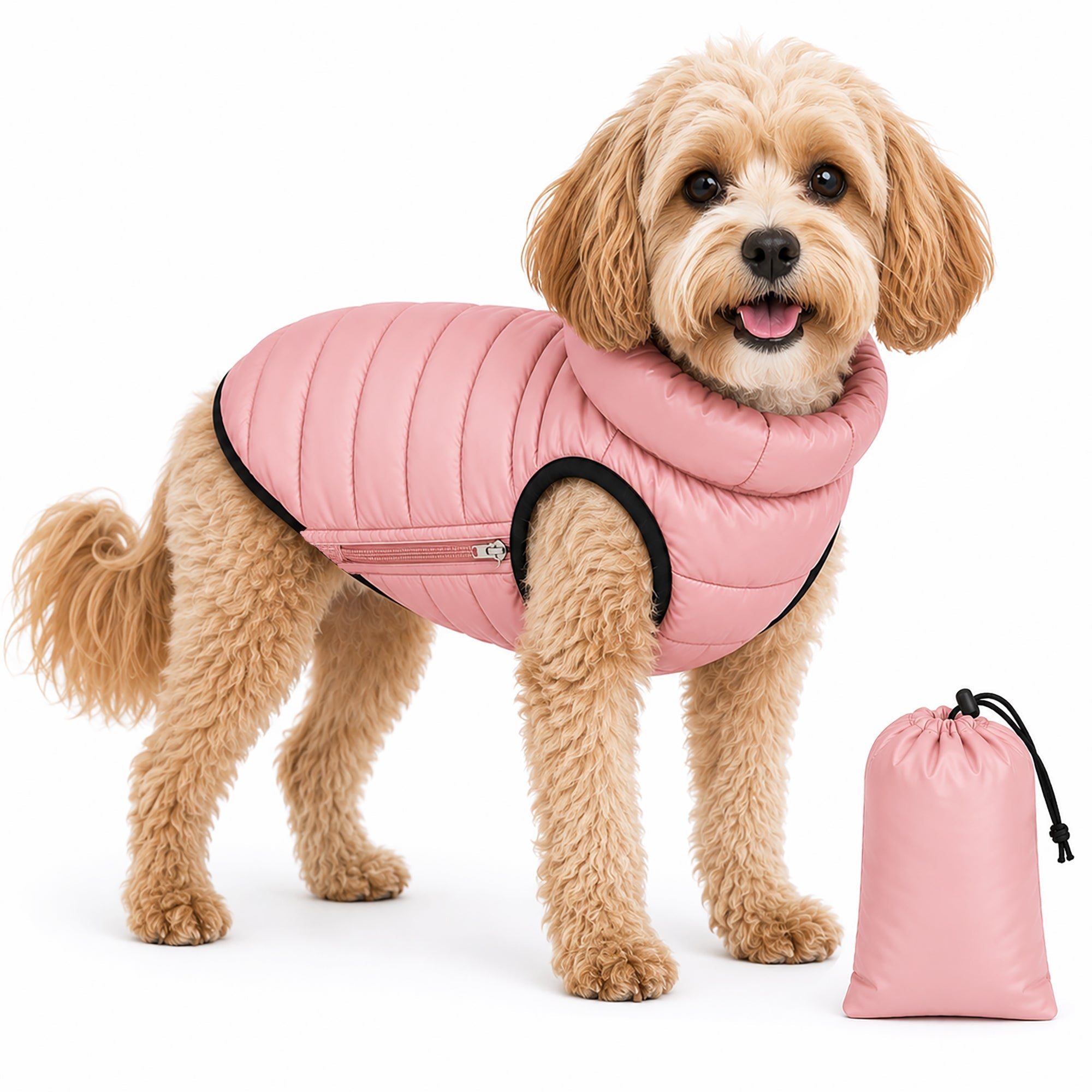 Pet Life ® 'Pursuit' Quilted Ultra-Plush Thermal Dog Jacket Pink X-Small