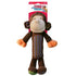 Kong Patches Adorables Money Squeak and Plush Dog Toy - Brown - X-Large  