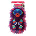 Kong Roughskinz Suedez Monkey Squeak and Plush Dog Toy - Medium  