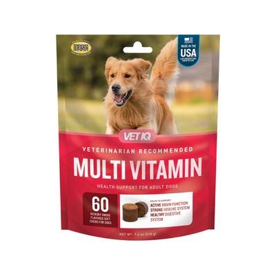 VETIQ Multi-Vitamin Hickory Smoke Flavored Soft Chew Dog Supplement - 60 Count