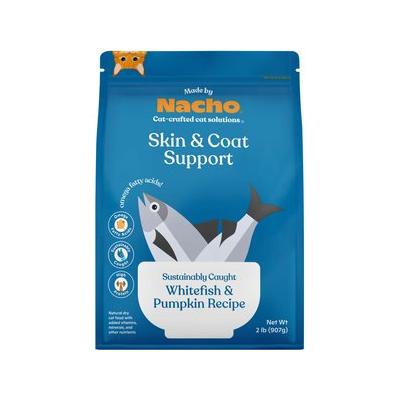 Made by Nacho Skin and Coat Whitefish and Pumpkin Dry Cat Food - 2 Lbs