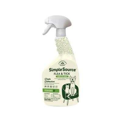 Pet Armor SimpleSource Lemongrass and Cedarwood Oil Cat and Dog Flea and Tick Home and Pet Spray - 32 Oz