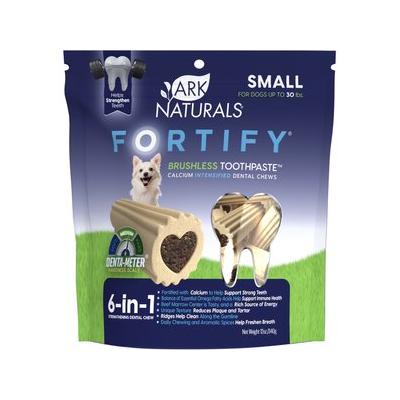 Ark Naturals Fortify Brushless Toothpaste Dental Dog Chews Small - 12 Oz