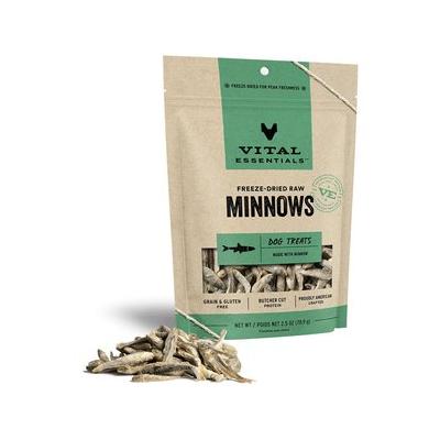 Vital Essential's Grain-Free Minnows Freeze-Dried Dog Treats - 2.5 Oz  