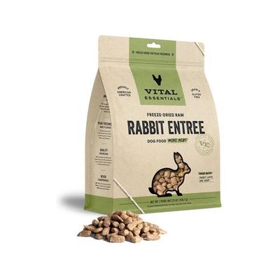 Vital Essential's Grain-Free Rabbit Entrée Mini Nibs Freeze-Dried Dog Food - 25 Oz  