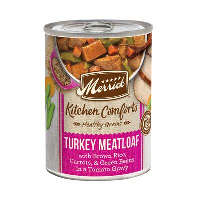 Merrick Healthy Grains Kitchen Comforts Turkey Loaf Canned Dog Food - 12.7 Oz - Case of 12  