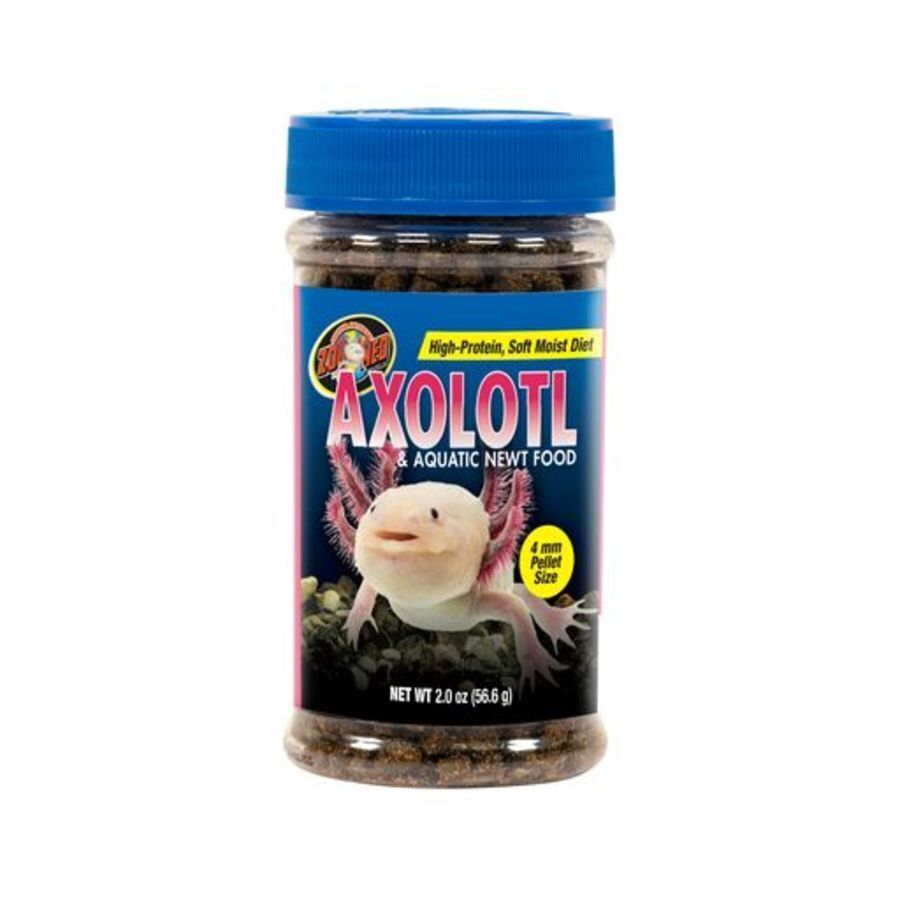 Zoo Med Laboratories Axolotl and Aquatic Newt High-Protein Soft and Moist Freshwater Food 2 Ounce
