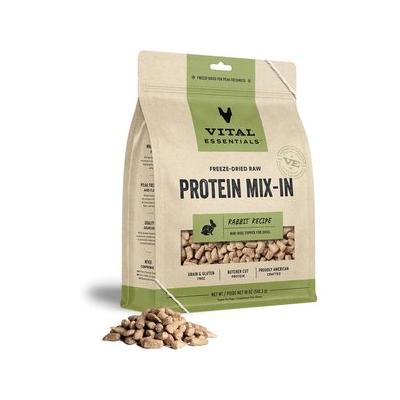 Vital Essential's Grain-Free Protein Mix-in Rabbit Mini Nibs Freeze-Dried Dog Food Topper - 18 Oz  