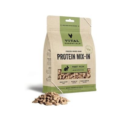 Vital Essential's Grain-Free Protein Mix-in Rabbit Mini Nibs Freeze-Dried Dog Food Topper - 6 Oz  