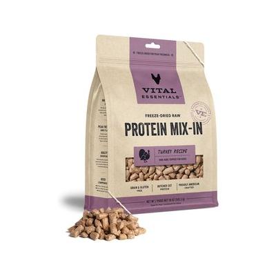 Vital Essential's Grain-Free Protein Mix-in Turkey Mini Nibs Freeze-Dried Dog Food Topper - 18 Oz  