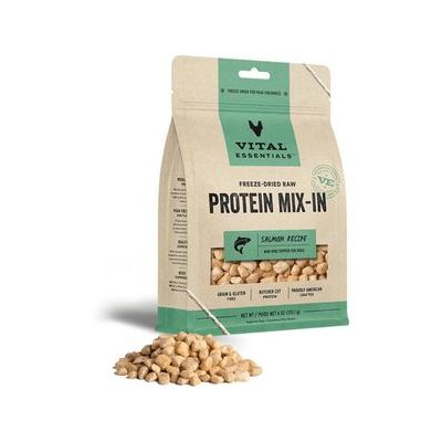 Vital Essential's Grain-Free Protein Mix-in Salmon Mini Nibs Freeze-Dried Dog Food Topper - 6 Oz  