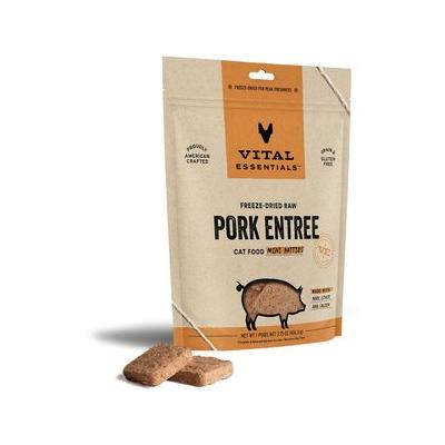 Vital Essential's Grain-Free Pork Mini Patties Freeze-Dried Cat Food - 3.75 Oz  