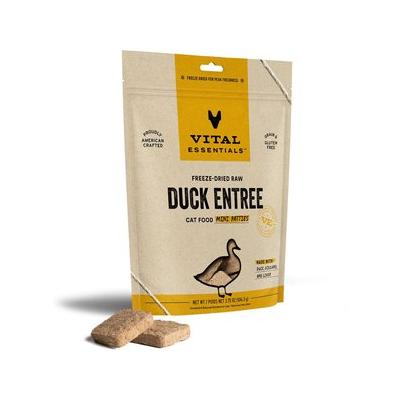 Vital Essential's Grain-Free Duck Mini Patties Freeze-Dried Cat Food - 3.75 Oz  