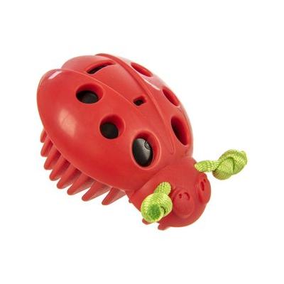 SmartyKat Instincts Rowdy Rumbler Ladybug Battery-Powered Automatic Interactive Cat Toy - Red