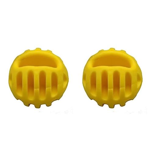Flingerz Balls Compatible with Fling and Fetch Launcher Dog Toy - Yellow - 2 Pack     
