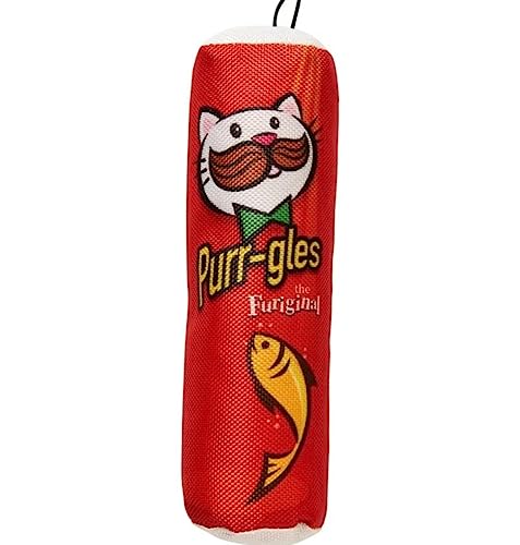 Ethical SPOT Fun Foods Purr-gles Crinkle and Catnip Nylon Cat Toy - 8 Inch