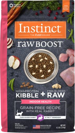 Instinct Raw Boost Rabbit Indoor Dry Cat Food - 4.5 Lbs  